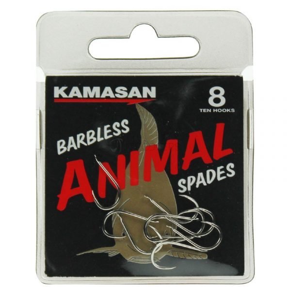 Kamasan Animal Spade Barbless Hooks £1.49 – Pro Master Angling