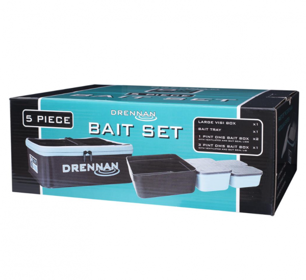 Drennan DMS Bait Boxes (Ventilated Lids): 3pt - Fishing Tackle Warehouse