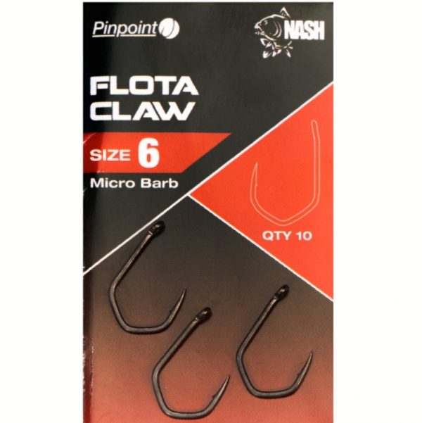 Nash Pinpoint Flota Claw Hooks £4.98 – Pro Master Angling