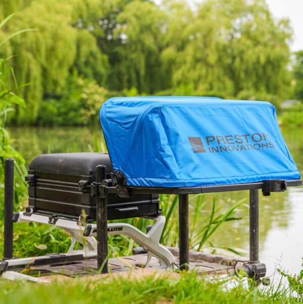 thumbnail interactive-video image 1 of Preston Venta-Lite Hoodie Side Tray For Fishing - Convertible With Removable Hood 1 of 4